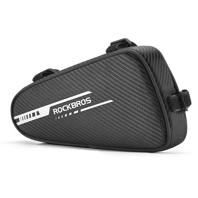 1.2LBicycle Bag Side Pockets Twill ToxturoTube Triangle Bag Ride Without Touch Lengs Reflective Bag