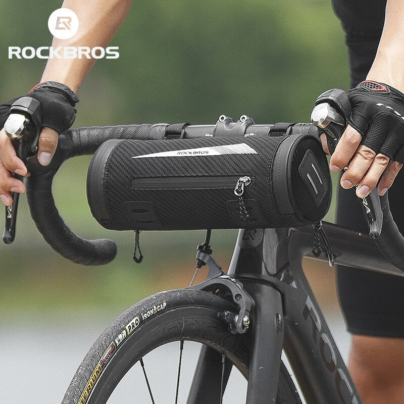 5 in1 Bike Bag Front Handlebar Rainproof Saddle Shoulder MTB Road Bag Tube Bag Large Capacity Storage