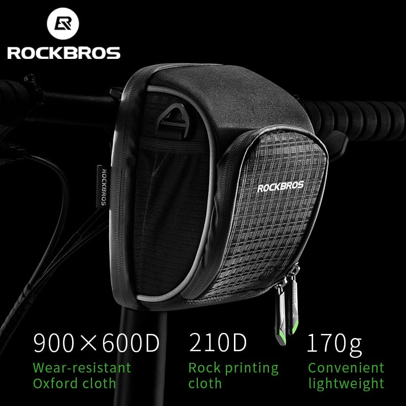Bicycle Bag Front Multifunction Handlebar MTB Road Bike Bag Cycling Tear Resistance Shoulder Bag
