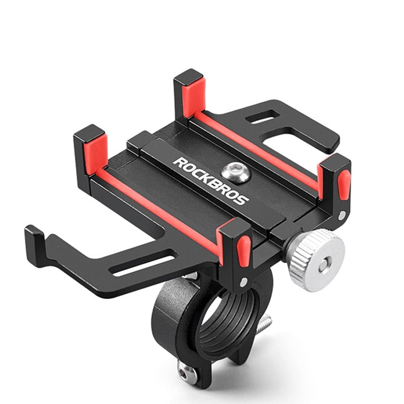 Phone Holder Motorcycle Electric Bicycle Smartphone CNC Aluminum Alloy Bracket Five Claws