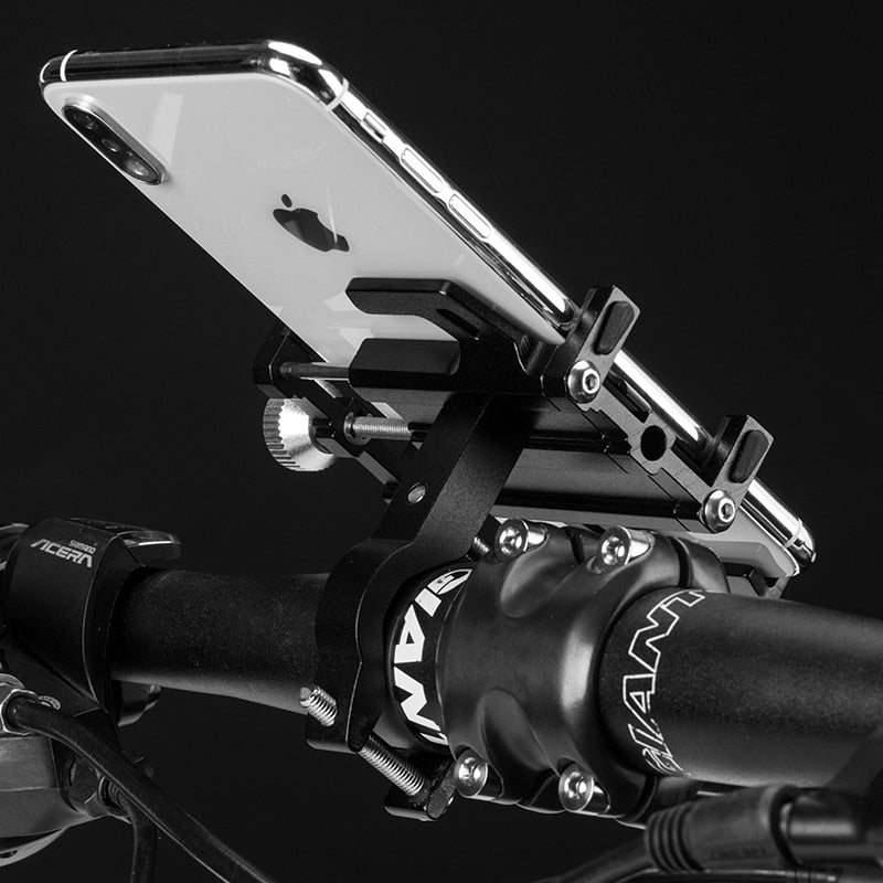 Phone Holder Motorcycle Electric Bicycle Smartphone CNC Aluminum Alloy Bracket Five Claws