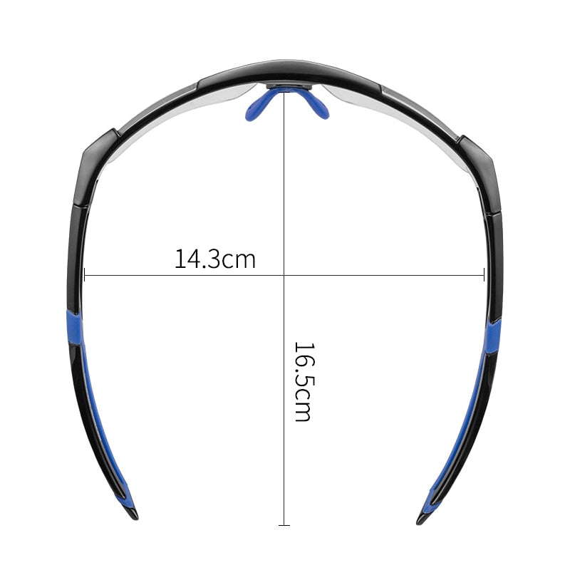 Photochromic Cycling Sunglasses Bike Glasses Eyewear UV400 MTB Road Bicycle Goggles Women Men