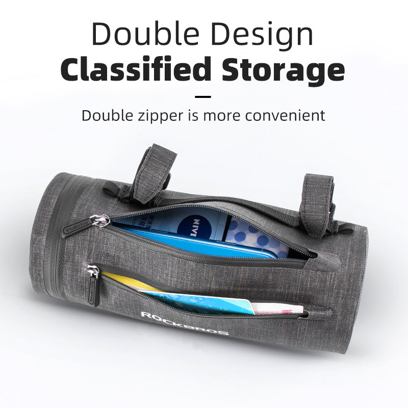 Front Bicycle Bag MTB Road Handlebar Pannier Multi-purpose Large Capacity Backpack Cycling Tube Bag