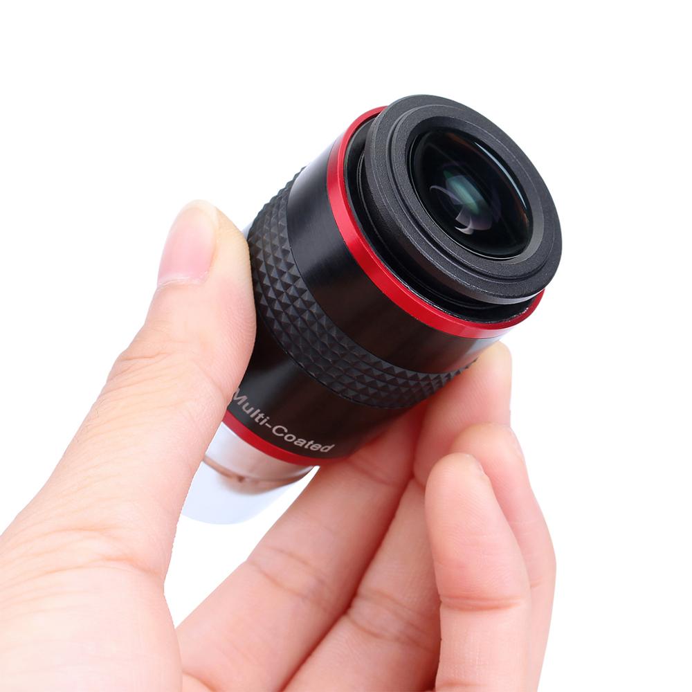 Telescope Eyepiece 1.25Inch 4 Pcs/Set Eyepiece Kit FMC 1.25" 68 Degree Ultra Wide Angle 6/9/15/20mm