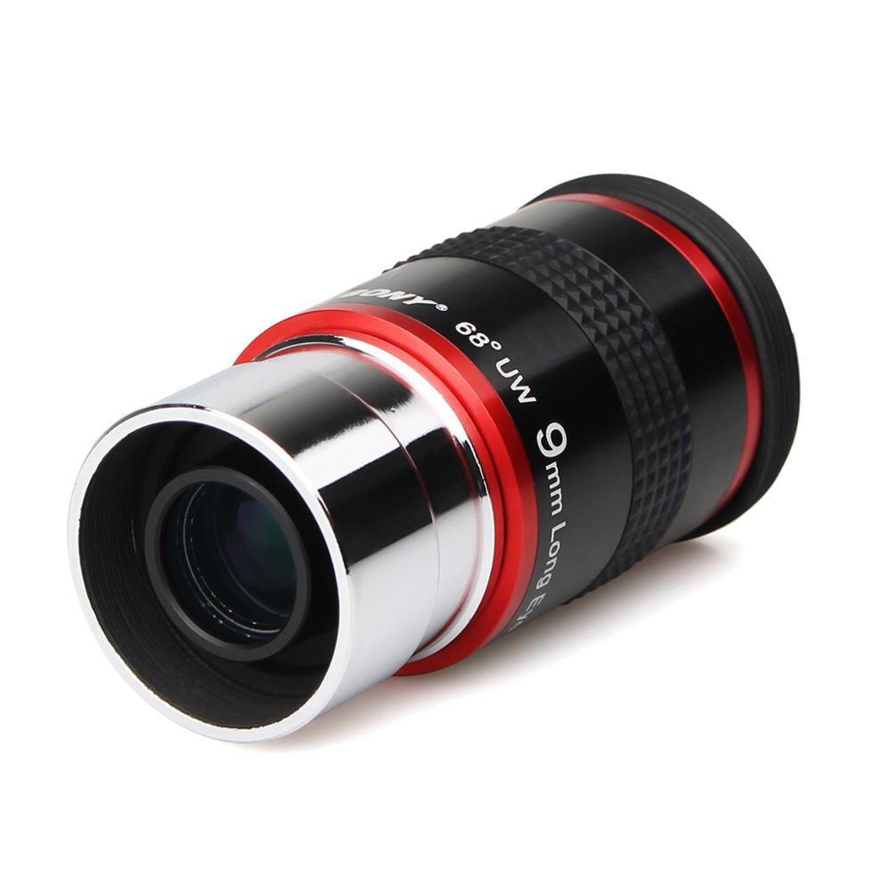 Telescope Eyepiece FMC 1.25" 68 Degree Ultra Wide Angle 6mm 9mm 15m 20mm Monocular Eyepiece