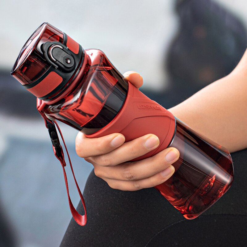 500ml Sports Water Bottle BPA Free Portable Leakproof Creative Tritan Plastic Cup Outdoor