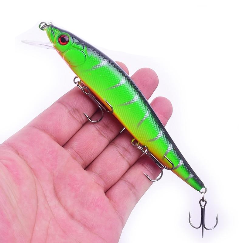 WDAIREN Minnow Fishing Lure 14g/22.5g Floating Artificial Hard Bait Bass Wobblers Lures Crankbait Pike Treble Hooks tackle
