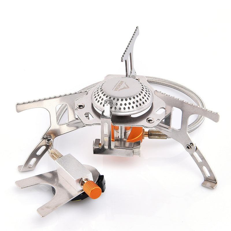 Outdoor Gas Stove Camping Gas burner Folding Electronic Stove