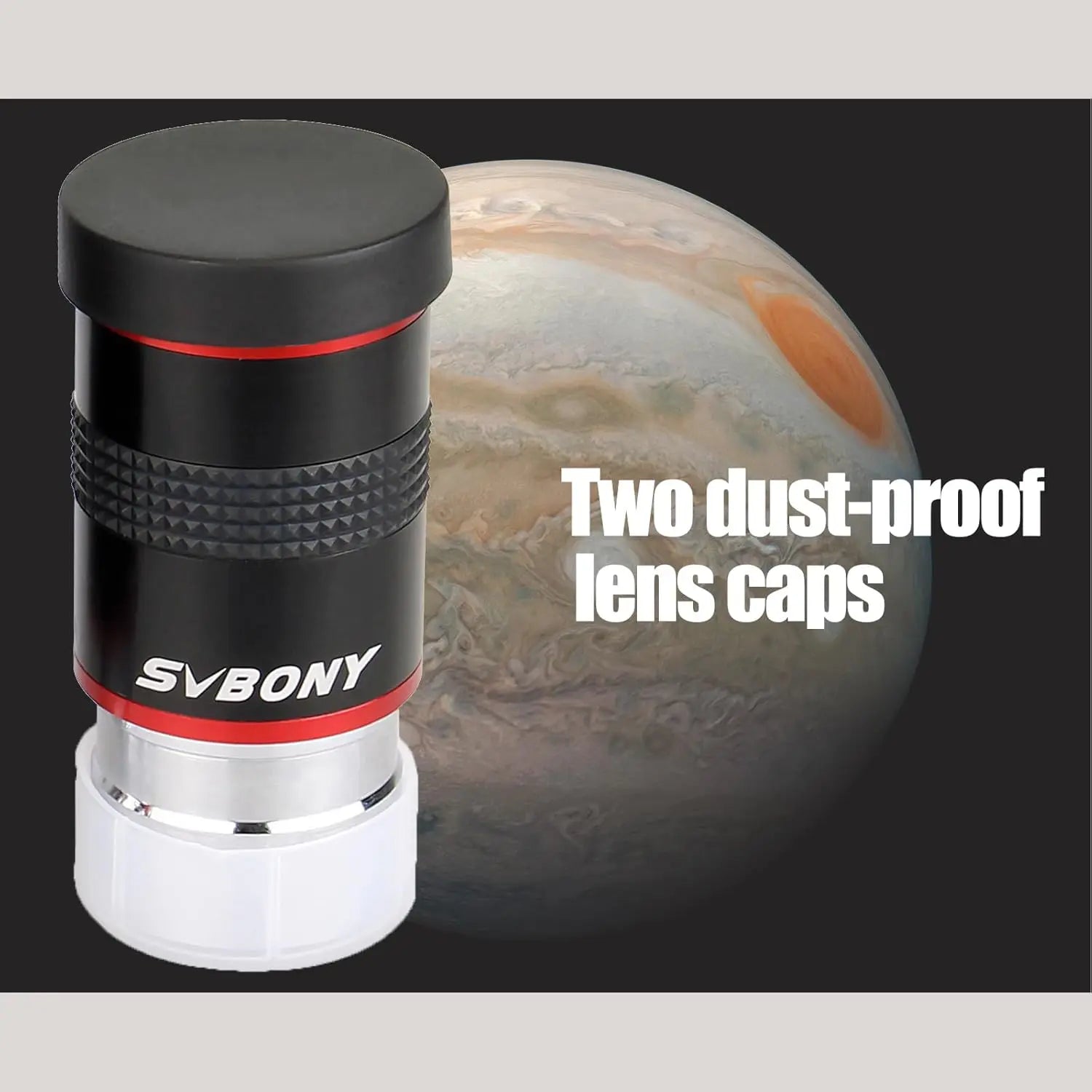 SVBONY 1.25" UWA Eyepiece Set – 68° Wide-Angle 6/9/15/20mm Fully Multi-Coated Telescope Lenses