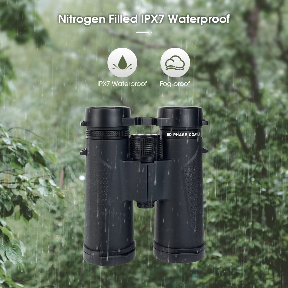 SV202 ED Glass Binoculars 8x32 / 8x42 / 10x42 / 10x50 IPX7 Waterproof BAK4