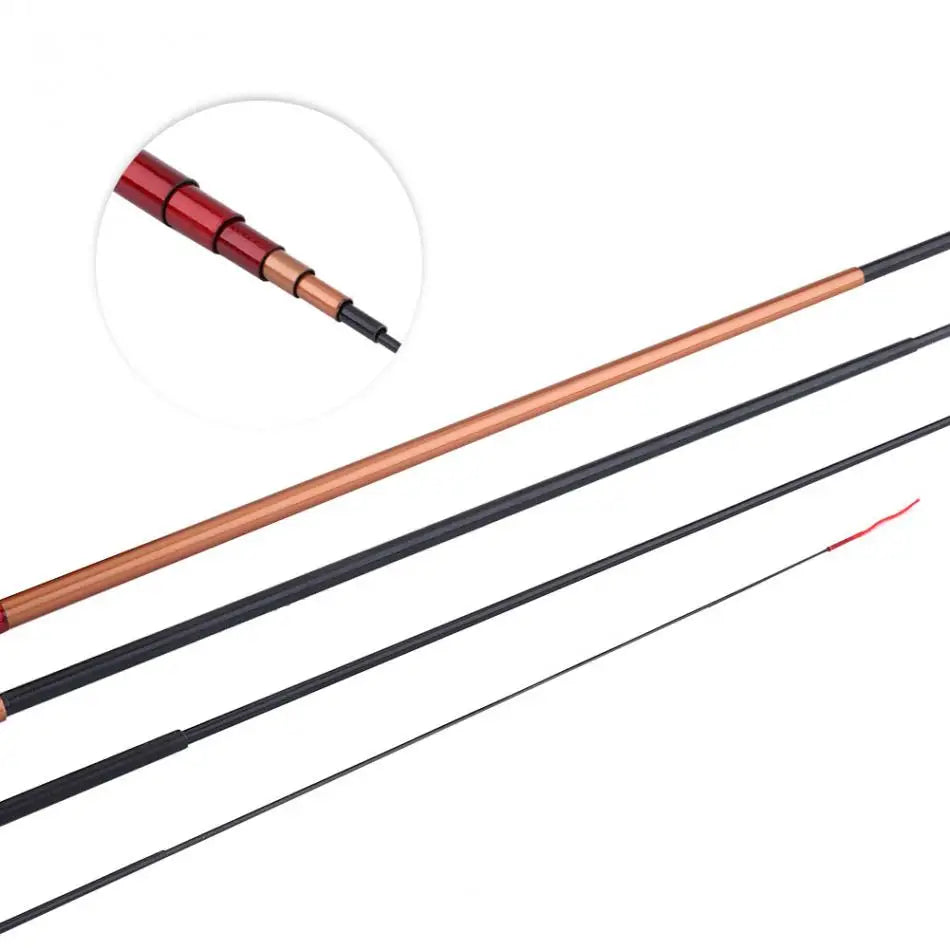 1.8m 2.1m 2.4m 2.7m 3.0m Telescopic Rod Ultra-light Hand Glass Steel Pole: Telescopic Fishing Pole