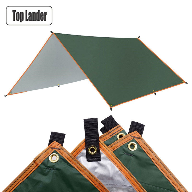 Awning Waterproof Tarp Tent Shade Ultralight Garden Canopy Sunshade Outdoor Camping