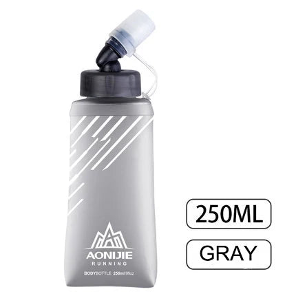 AONIJIE SD21 Soft Flask Collapsible 250ml 420ml TPU Water Bottle for Running, Cycling & Hiking