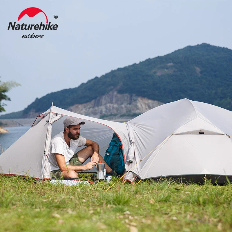 NATUREHIKE Mongar 2 Tent – Ultralight 2-Person Waterproof Camping & Hiking Tent for Adventures