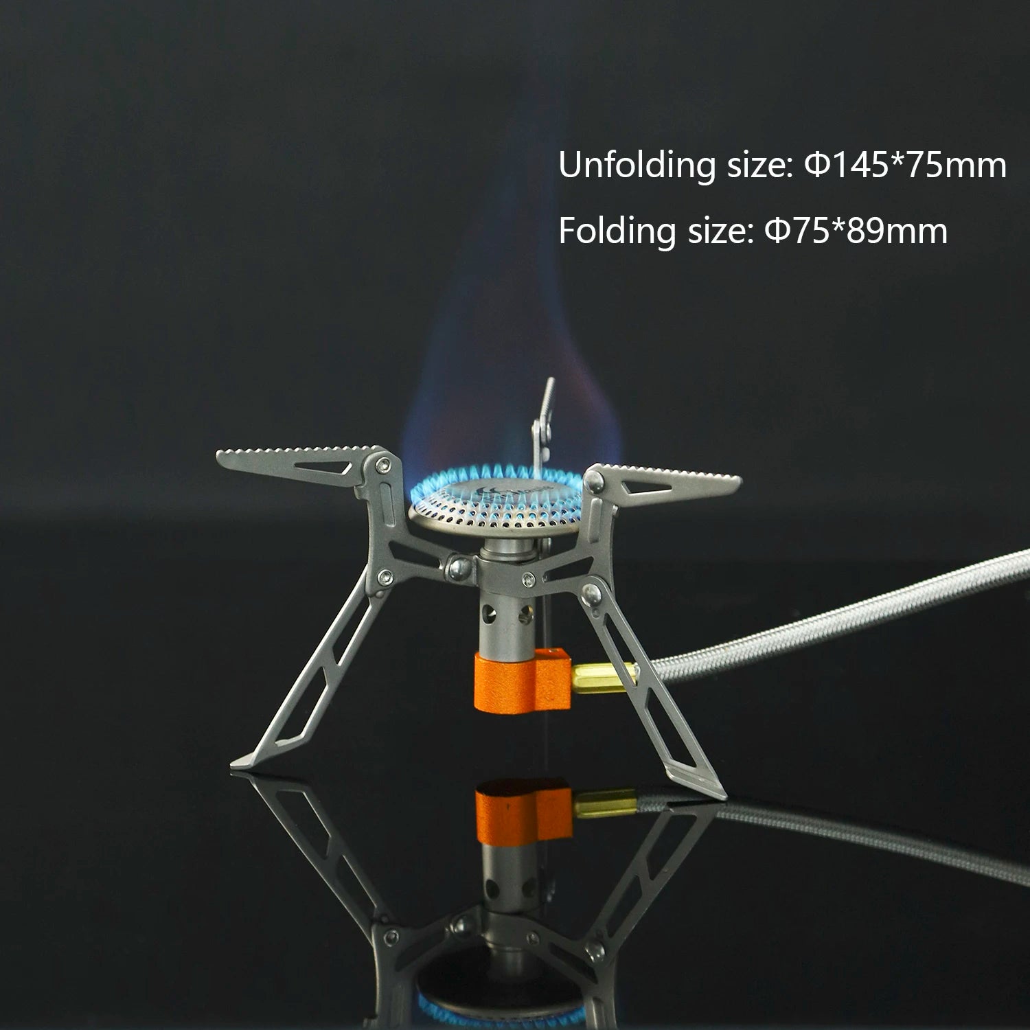 FMS-117T Titanium Ultralight Camping Stove 3300W Portable Gas Burner