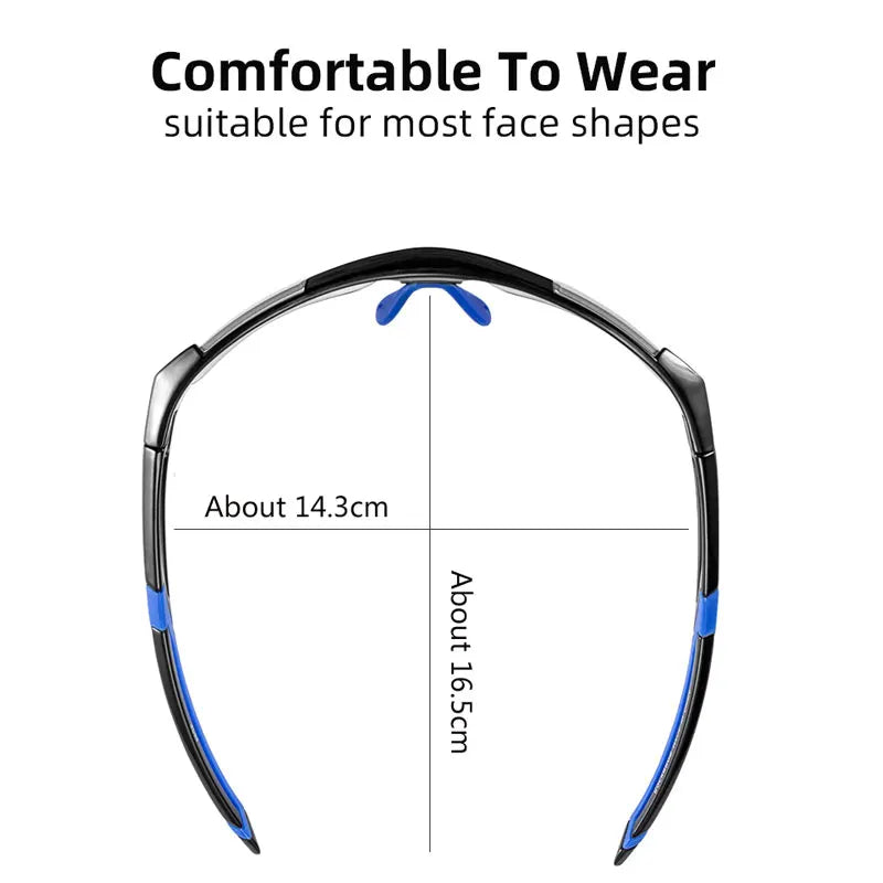 ROCKBROS 10111 Photochromic Cycling Glasses UV400 Anti-UV Sports Eyewear | ROCKBROS