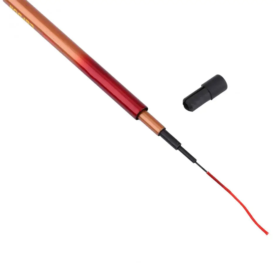 1.8m 2.1m 2.4m 2.7m 3.0m Telescopic Rod Ultra-light Hand Glass Steel Pole: Telescopic Fishing Pole