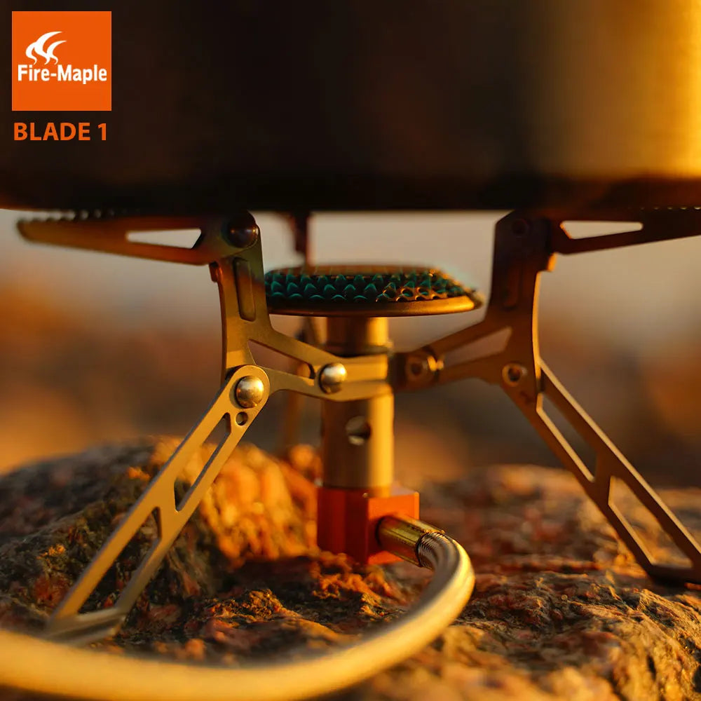 FMS-117T Titanium Ultralight Camping Stove 3300W Portable Gas Burner