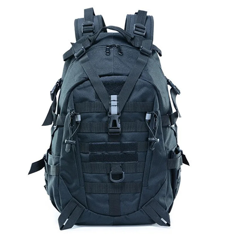 40L Tactical Hiking Backpack for Camping, Climbing & Outdoor Adventures – Reflective Molle Design