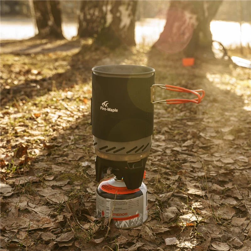 Fire Maple Star X1 Camping Stove with Stove Heat Exchanger Pot Bowl Portable Gas Burners FMS-X1