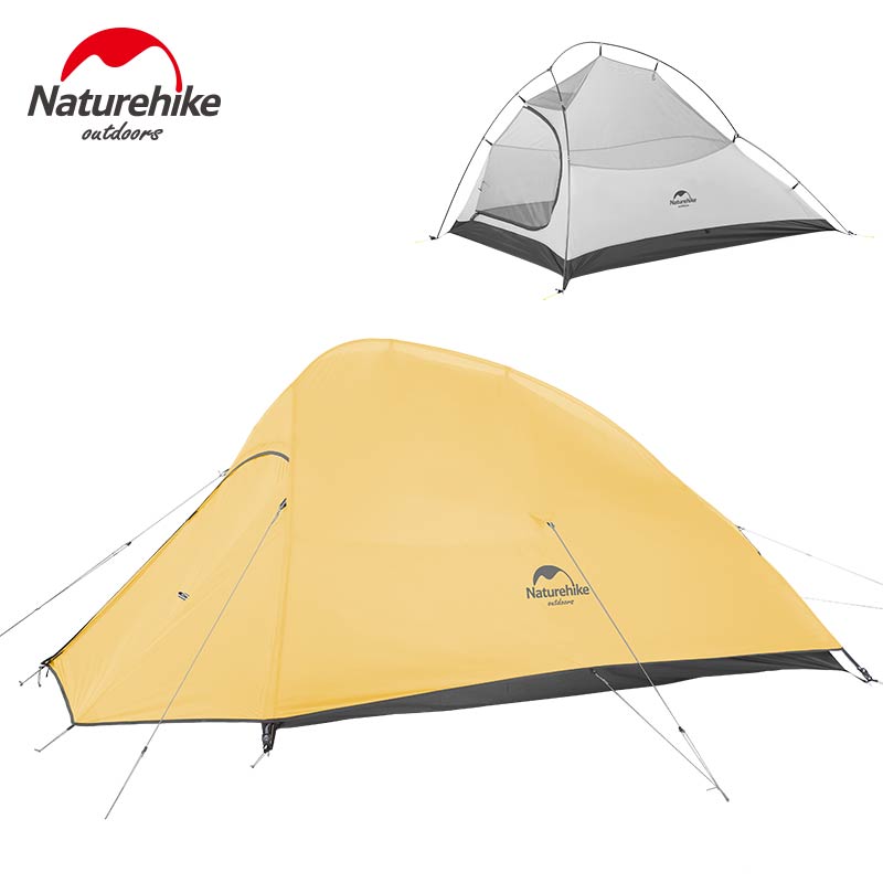 2 Person Ultralight Cloud UP 2 Professional Camping Tent 20D Silicone Windproof
