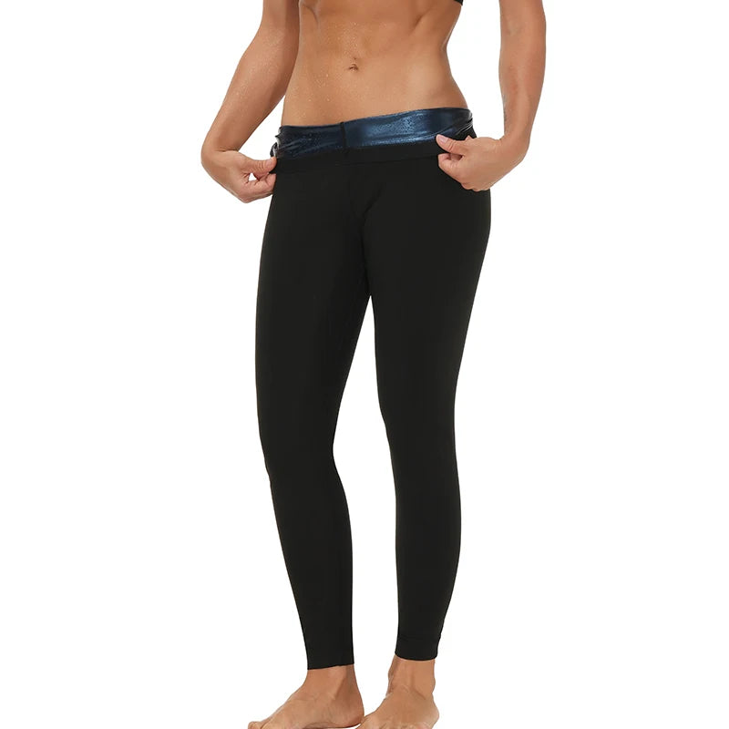 Sauna Sweat Pants for Women High Waist Thermo Slimming Shorts