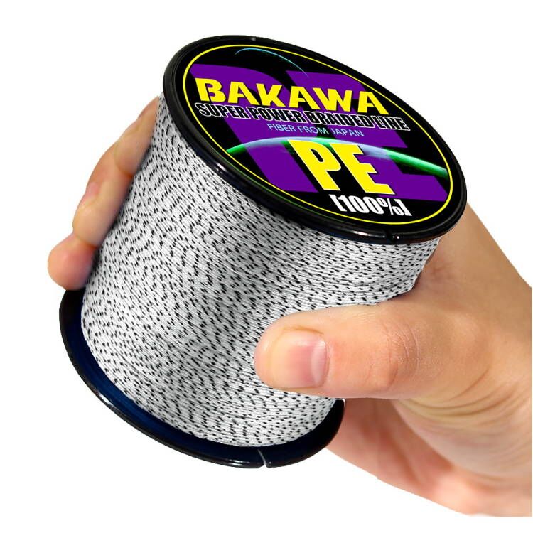 BAKAWA 4 Braided Fishing Line Length:300m/330yds Diameter:0.2mm-0.42mm,size:10-85lb Japan PE