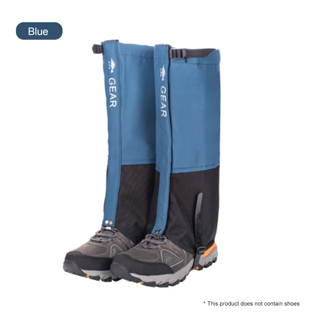 Waterproof Hiking Leg Gaiters – Durable Outdoor Leg Warmers for Winter Travel, Camping & Climbing