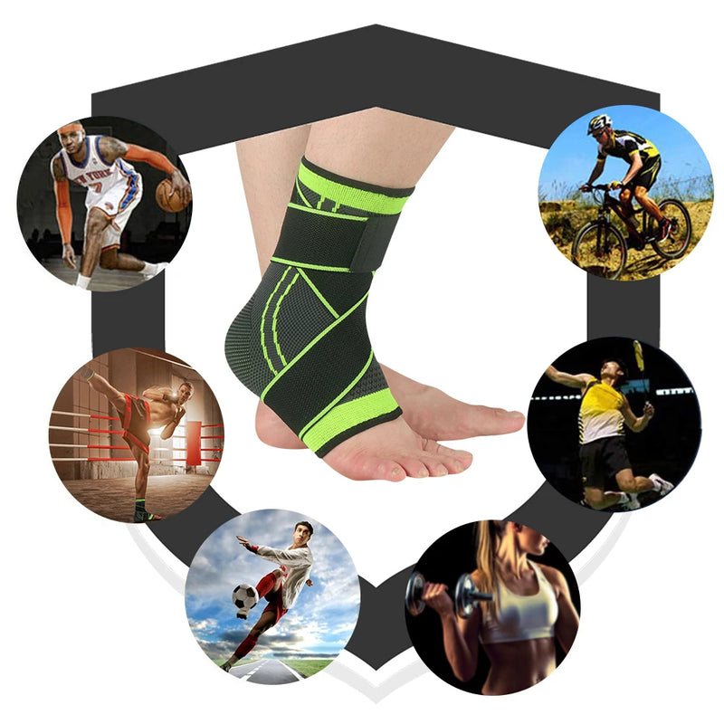 Ankle Braces Compression Ankle Support Bandage Ankle Protector Pad