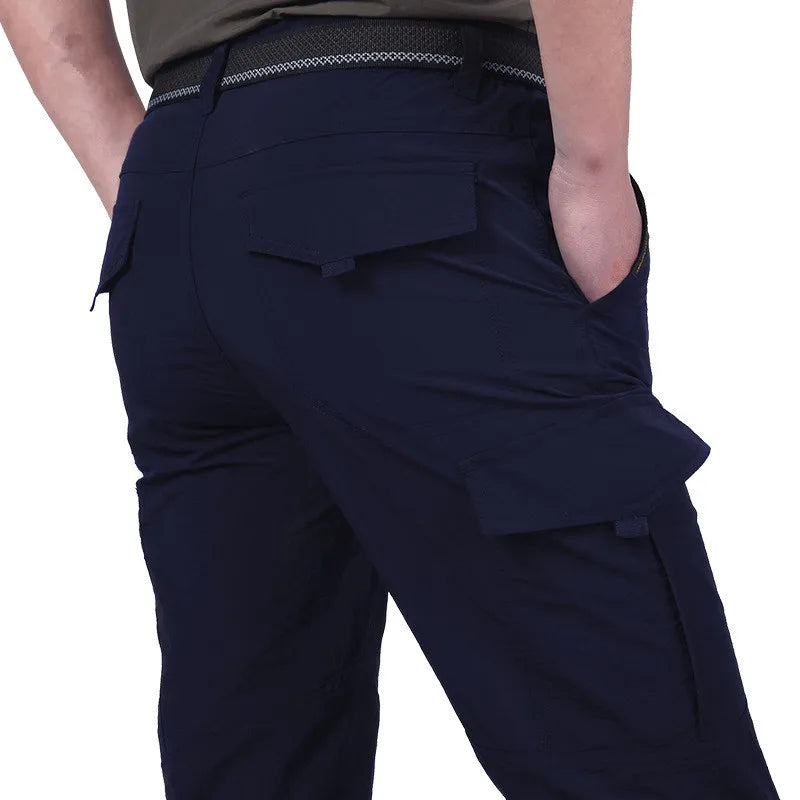Mens Lightweight Breathable Quick Dry Pants Casual Army Military Style Trousers Tactical Cargo Pants
