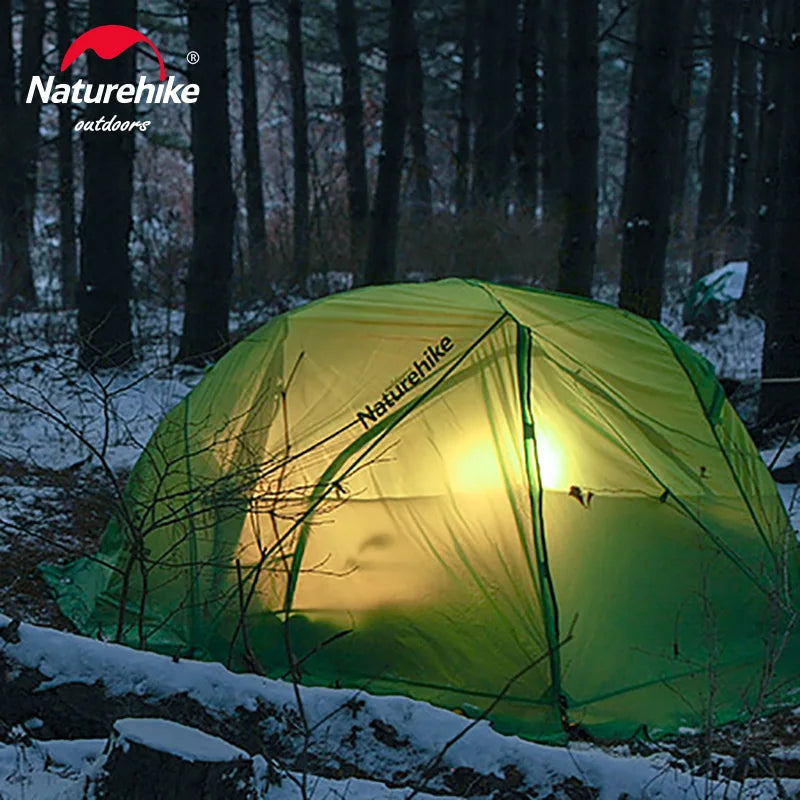 NATUREHIKE Star River 2 Ultralight 2-Person Waterproof Camping Tent for Hiking, Travel & Fishing