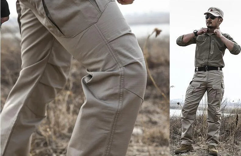 Commuter Camouflage Military Tactical Pants Men Outdoor Combat Training, Hiking, Tooling Trousers