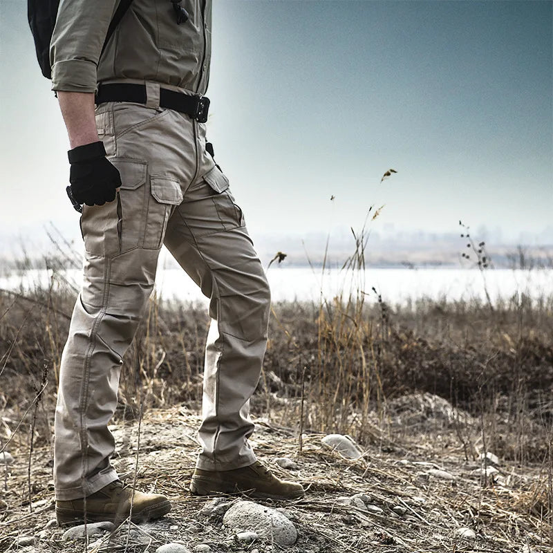 Commuter Camouflage Military Tactical Pants Men Outdoor Combat Training, Hiking, Tooling Trousers