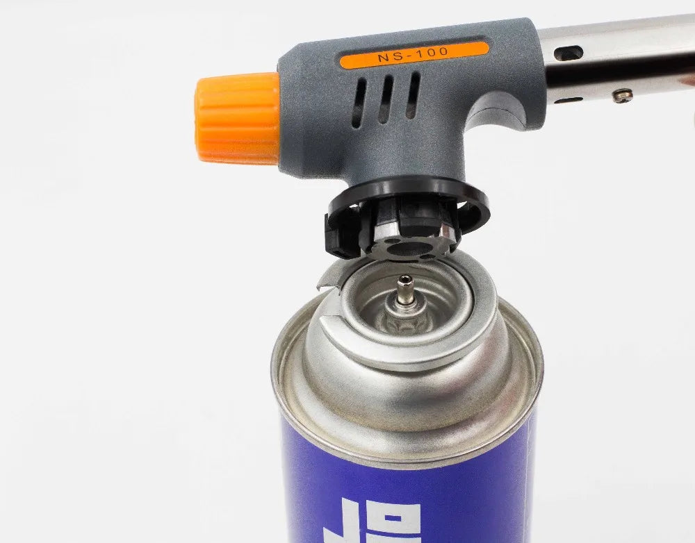 APG High Temperature Welding Torch Stainless Steel Flame Gun for BBQ