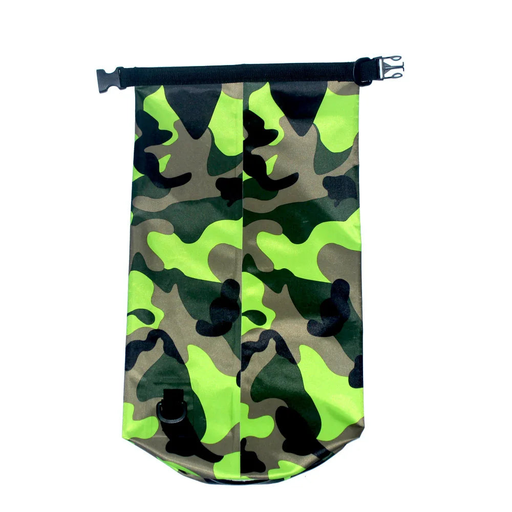 PIONEER Waterproof Dry Sack Camouflage Swimming Boating Kayaking Storage Bag 2L–30L