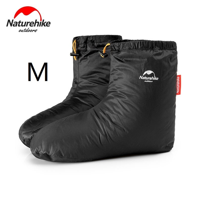 Naturehike Sleeping Bag Accessories Goose Down Slippers Outdoor Camping Down Socks Warm, Water