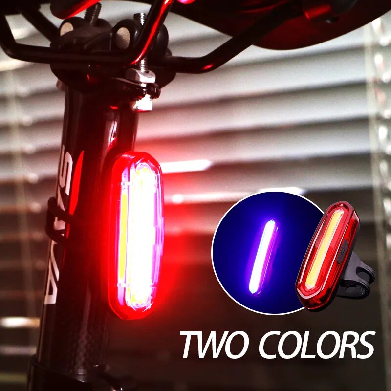 WHEEL UP Bike Taillight Waterproof Riding Rear light Led Usb Chargeable Mountain Bike Cycling Light