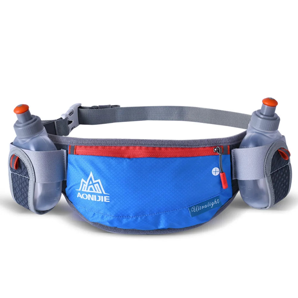 AONIJIE E882 Running Hydration Belt with 170ml Bottles Marathon Jogging Cycling Waist Bag