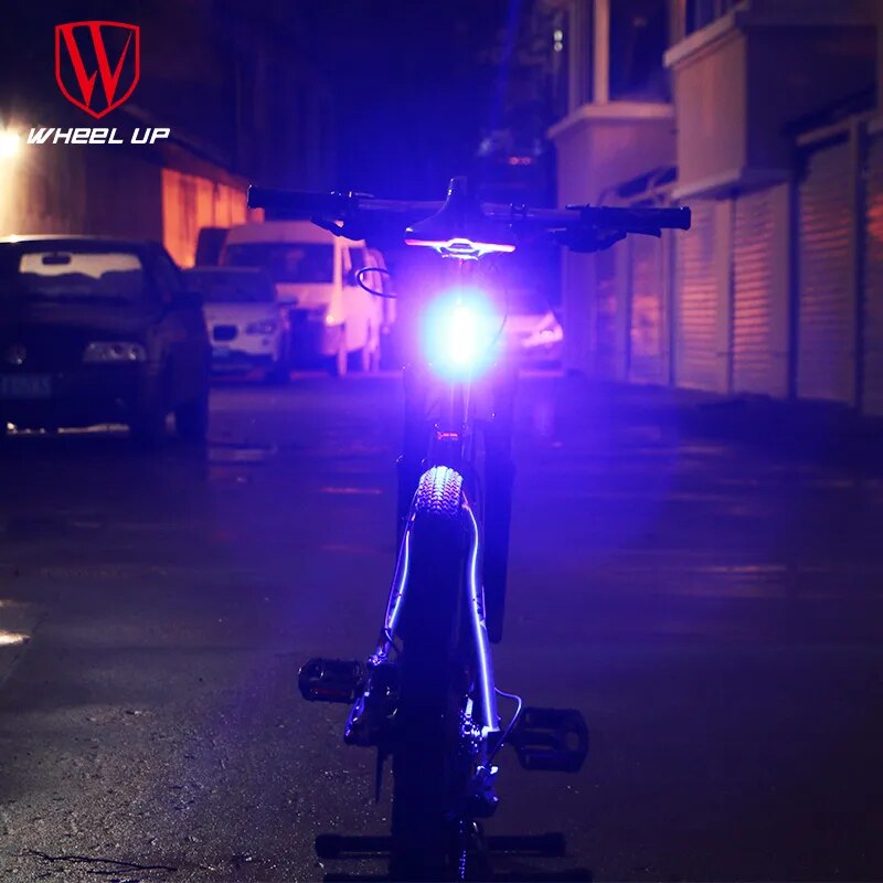 WHEEL UP Bike Taillight Waterproof Riding Rear light Led Usb Chargeable Mountain Bike Cycling Light