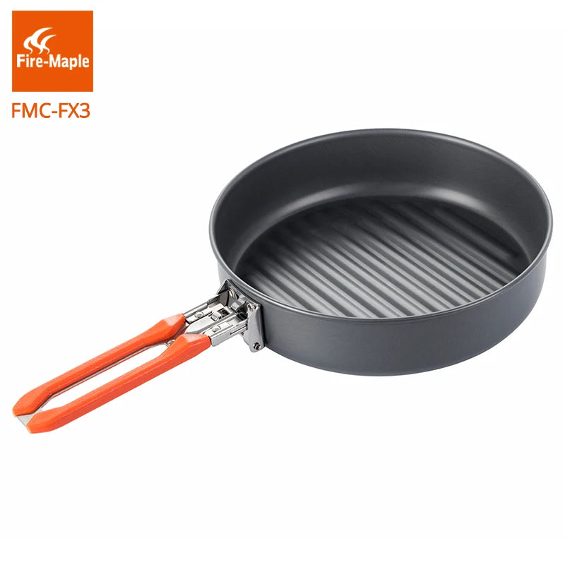 Feast Vulcan FMC-FX3 0.9L Camping Frying Pan with Foldable Handle