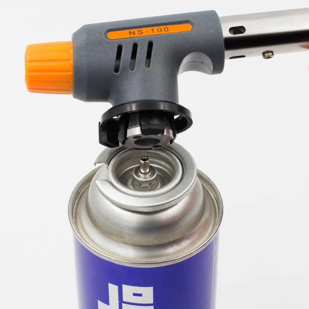 APG High Temperature Welding Torch Stainless Steel Flame Gun for BBQ