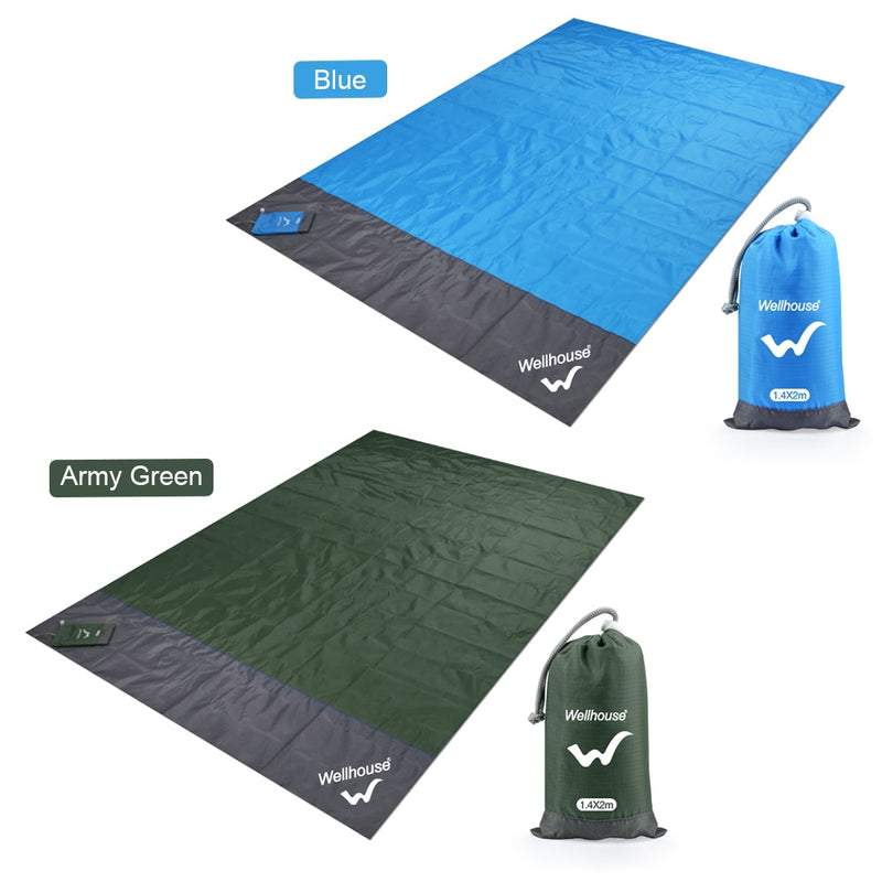 Camping Mat Waterproof Beach Blanket Outdoor Portable Picnic Ground Mat Mattress Outdoor Camping