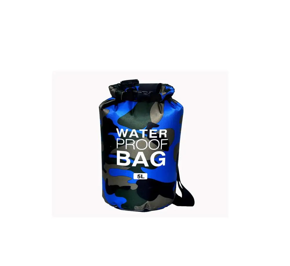 PIONEER Waterproof Dry Sack Camouflage Swimming Boating Kayaking Storage Bag 2L–30L