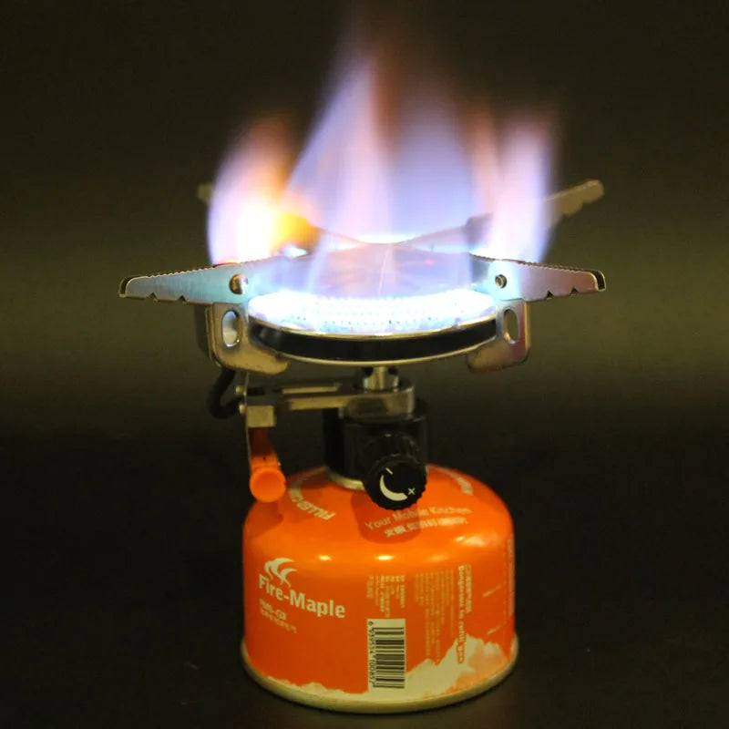 APG Gas Stove Fires and Equipped With Fire Starter Portable Foldable Gas Burners