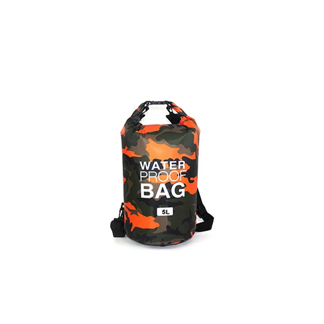 PIONEER Waterproof Dry Sack Camouflage Swimming Boating Kayaking Storage Bag 2L–30L