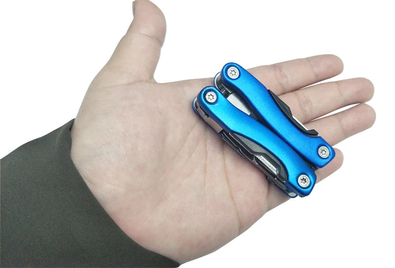 APG Pocket Folding Plier Portable Outdoor Hand Tools Wire Screwdriver Knife Survival  Multifunction
