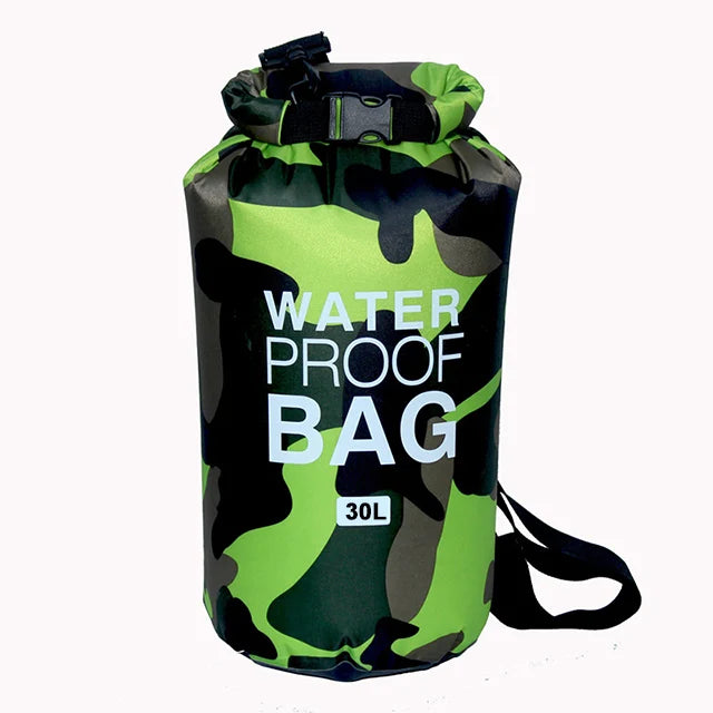 PIONEER Waterproof Dry Sack Camouflage Swimming Boating Kayaking Storage Bag 2L–30L