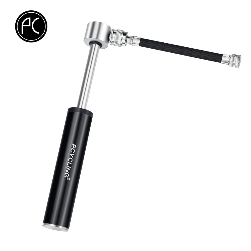 Mini Bicycle Pump Aluminum Alloy Cycling Hand Air Pump Ball Tire Inflator Pump 120PSI For AV/FV
