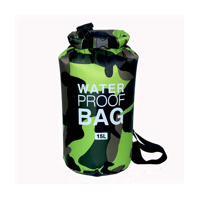 PIONEER Waterproof Dry Sack Camouflage Swimming Boating Kayaking Storage Bag 2L–30L