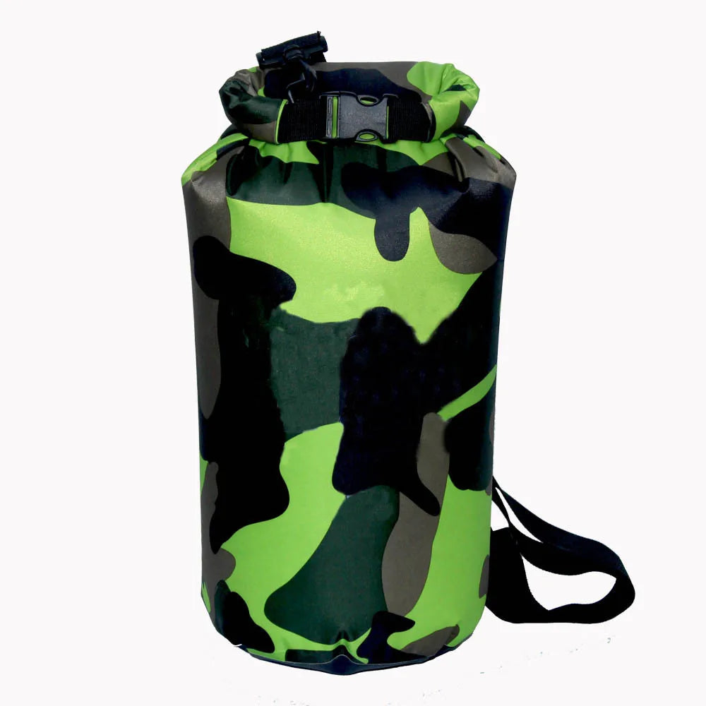 PIONEER Waterproof Dry Sack Camouflage Swimming Boating Kayaking Storage Bag 2L–30L